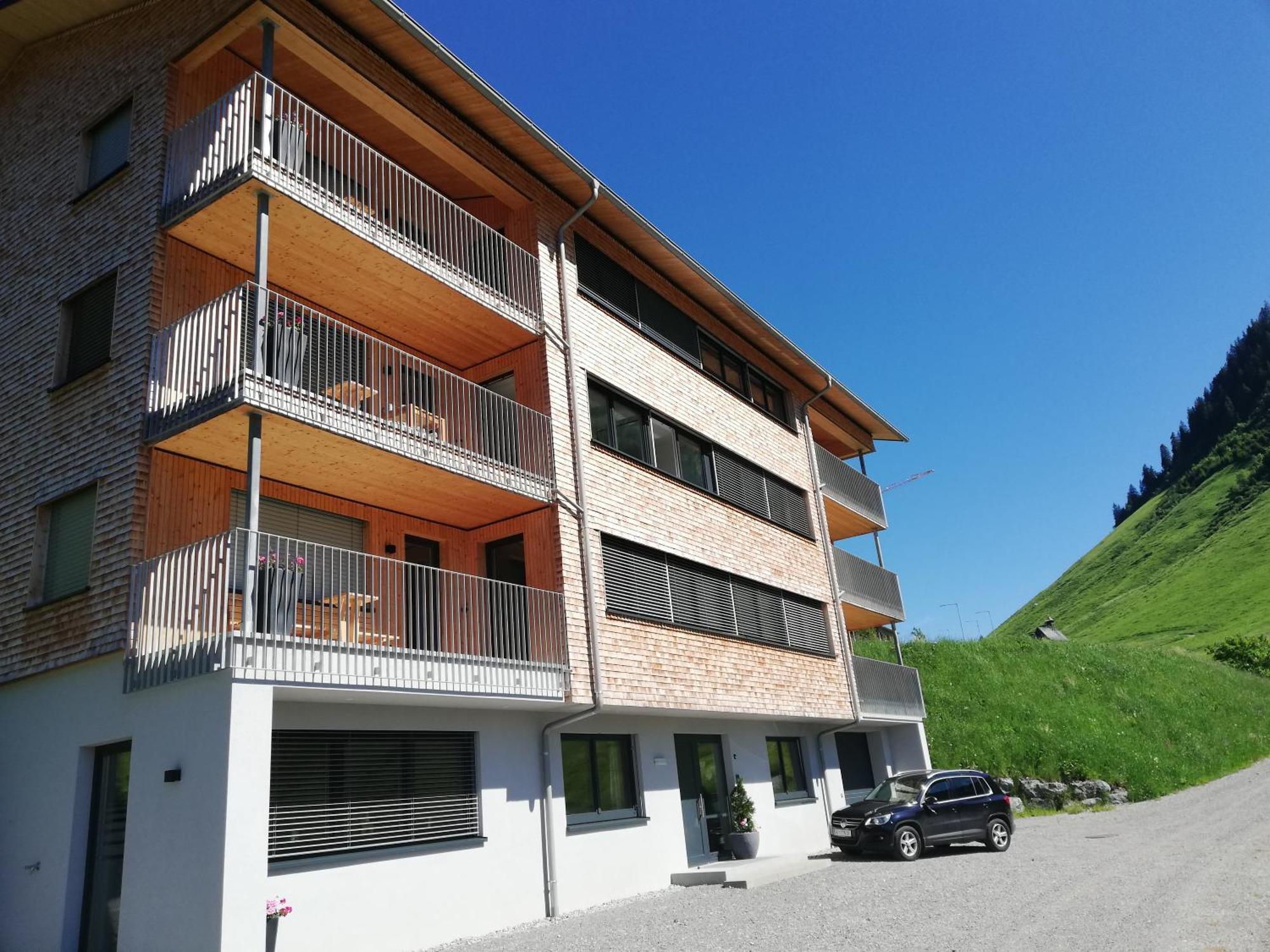 Alpenpanorama Konzett Daire Faschina Dış mekan fotoğraf