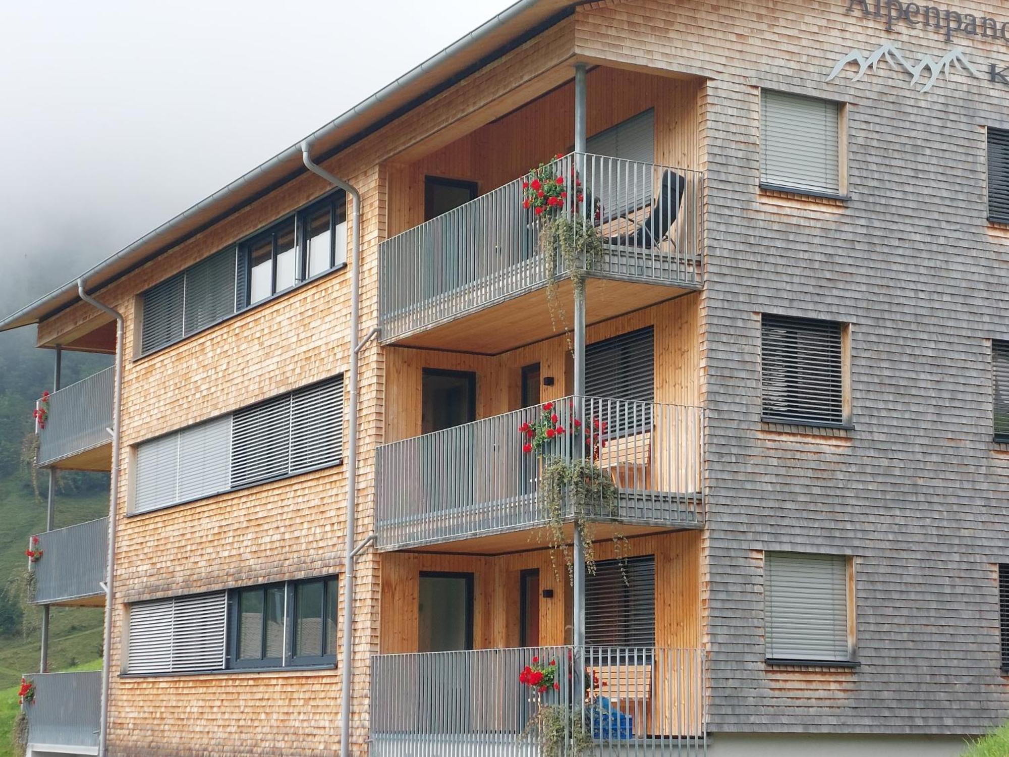 Alpenpanorama Konzett Daire Faschina Dış mekan fotoğraf